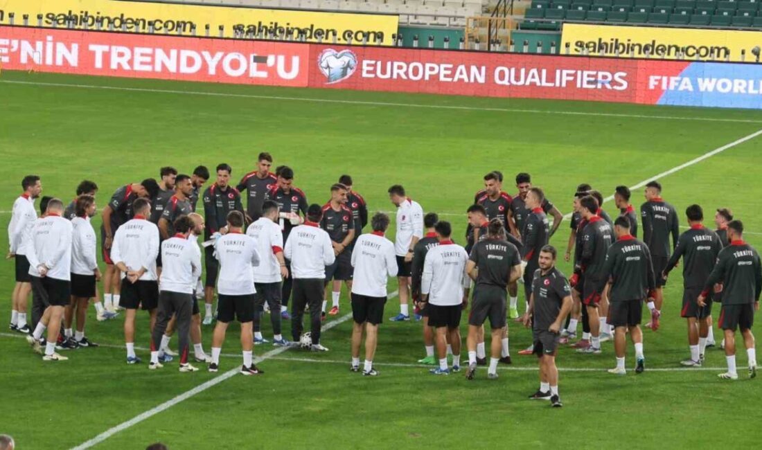 KONYA (İHA) – A Milli Futbol Takımı, İspanya maçının hazırlıklarını