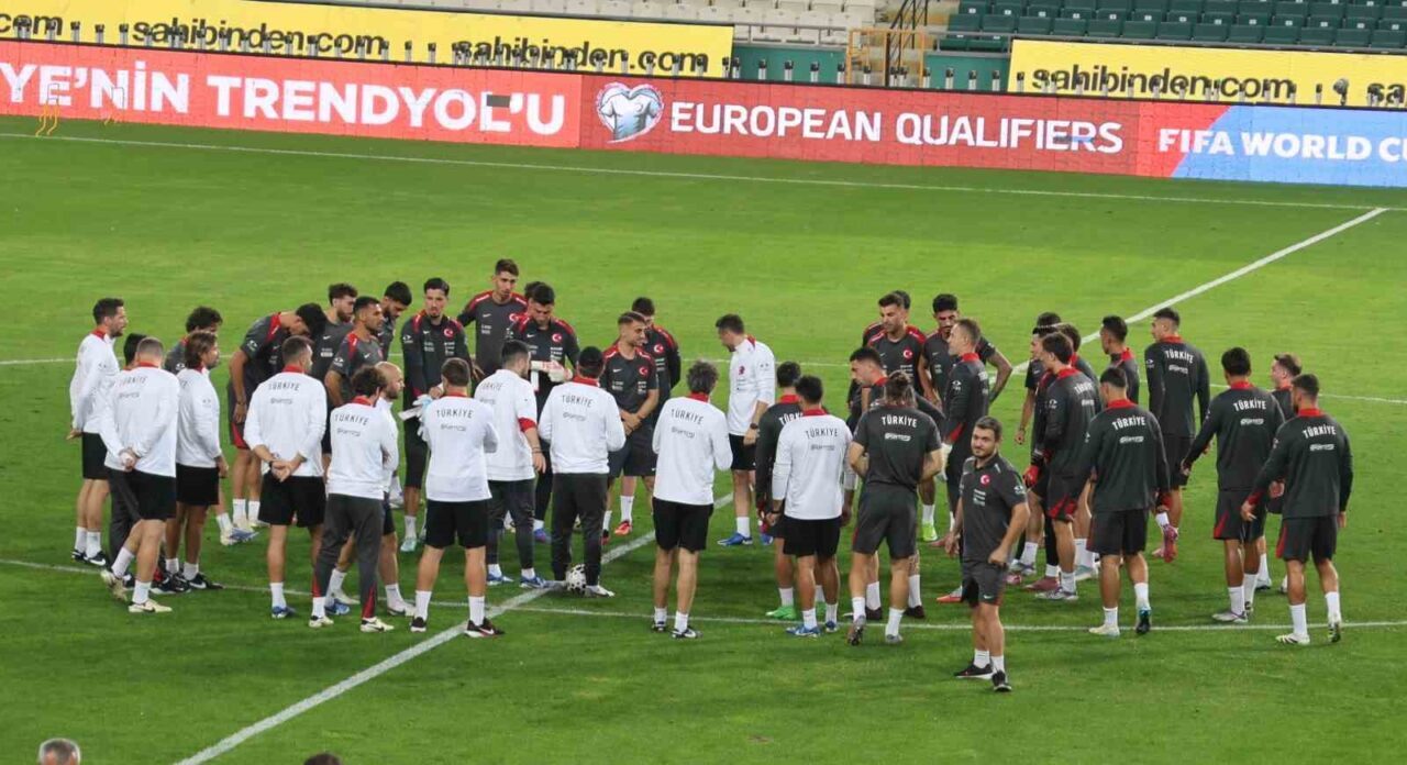 KONYA (İHA) – A Milli Futbol Takımı, İspanya maçının hazırlıklarını