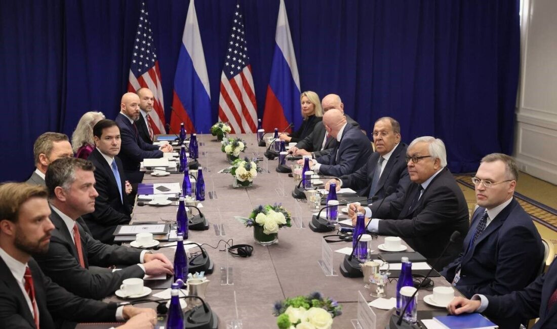 ABD Dışişleri Bakanı Marco Rubio ile Rusya Dışişleri Bakanı Sergey