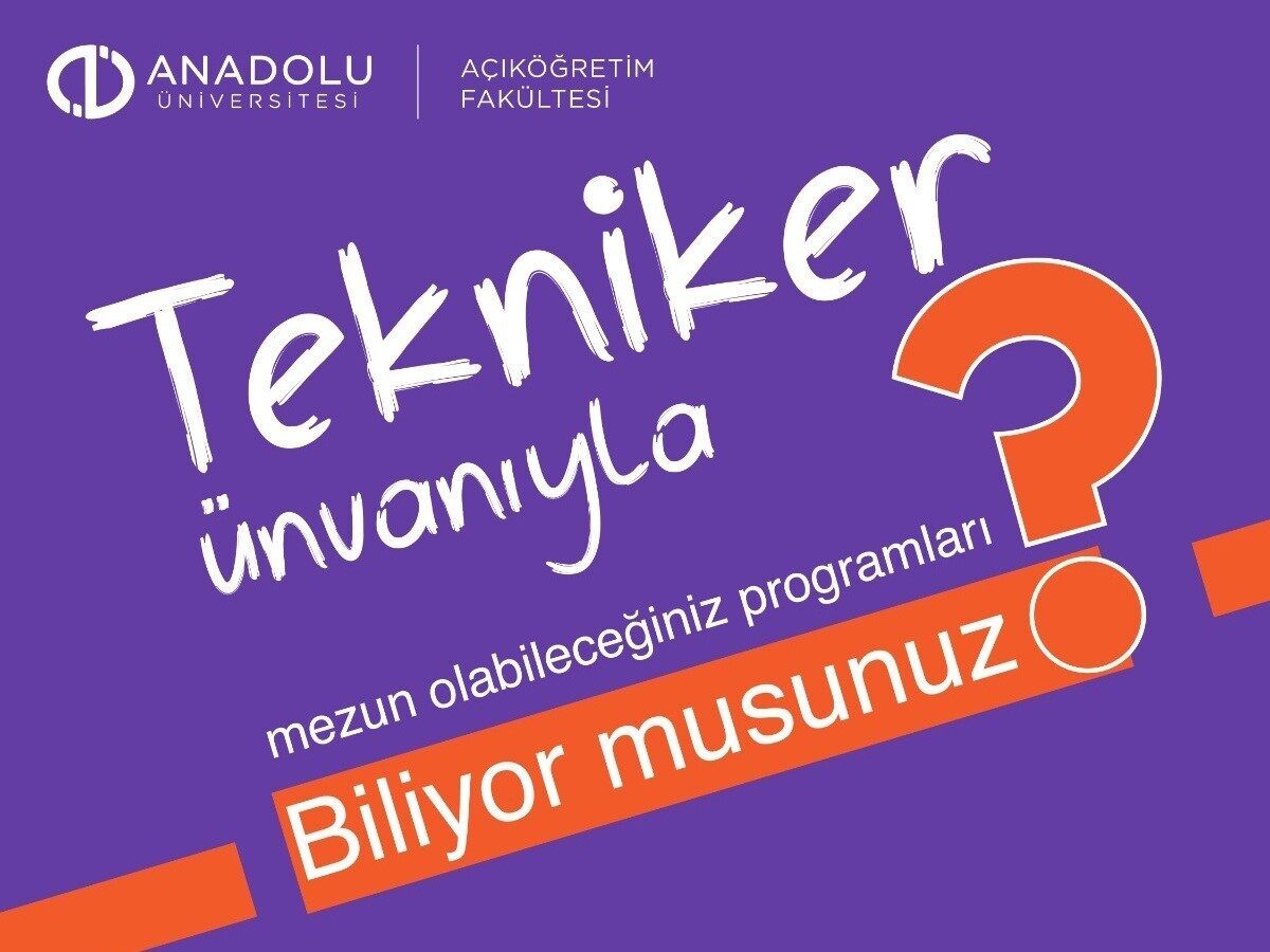 Anadolu Üniversitesi Açıköğretim Fakültesi, öğrencilerine sadece eğitim değil aynı zamanda
