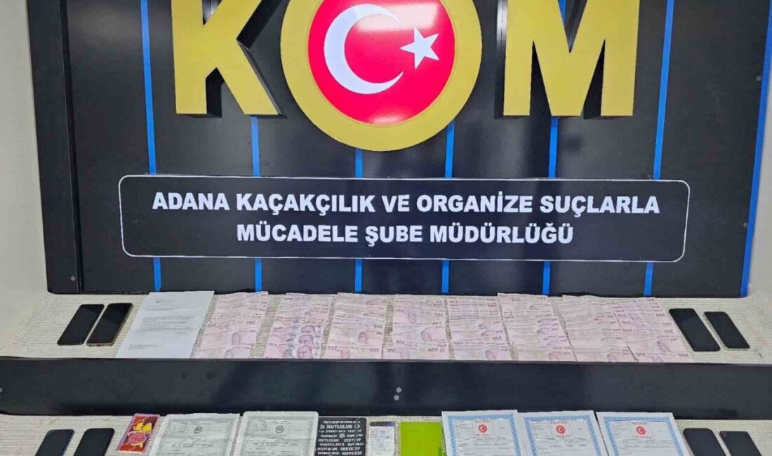 Adana’da yapılan tefecilik operasyonunda 3 şüpheli tutuklanırken, 2 şüpheli adli