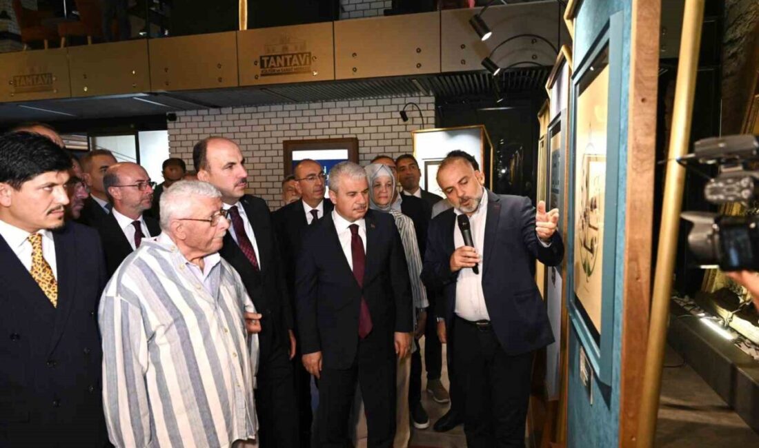 Konya’da Kültür Yolu Festivali kapsamında “Adil-i Mutlak Sergisi” açıldı. Tantavi