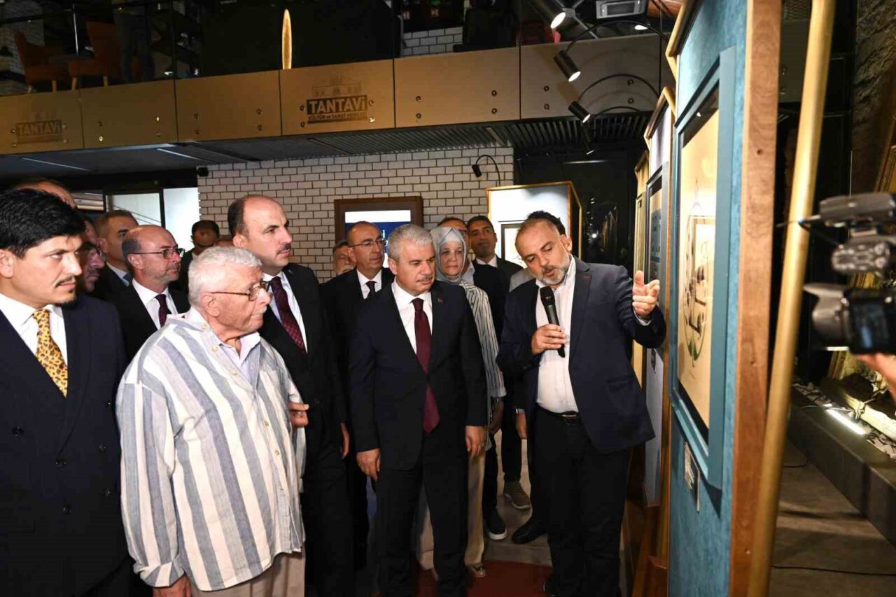 Konya’da Kültür Yolu Festivali kapsamında “Adil-i Mutlak Sergisi” açıldı. Tantavi
