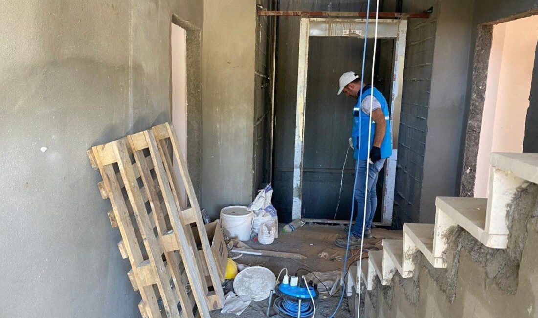 Adıyaman Belediyesi Park ve Bahçeler Müdürlüğü tarafından kent merkezinde sürdürülen