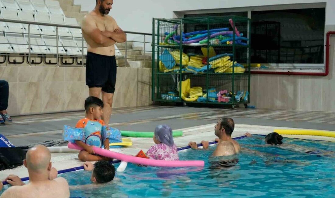 Adıyaman Üniversitesi, toplumsal sorumluluk anlayışı doğrultusunda ampute bireylere yönelik “Yüzmede