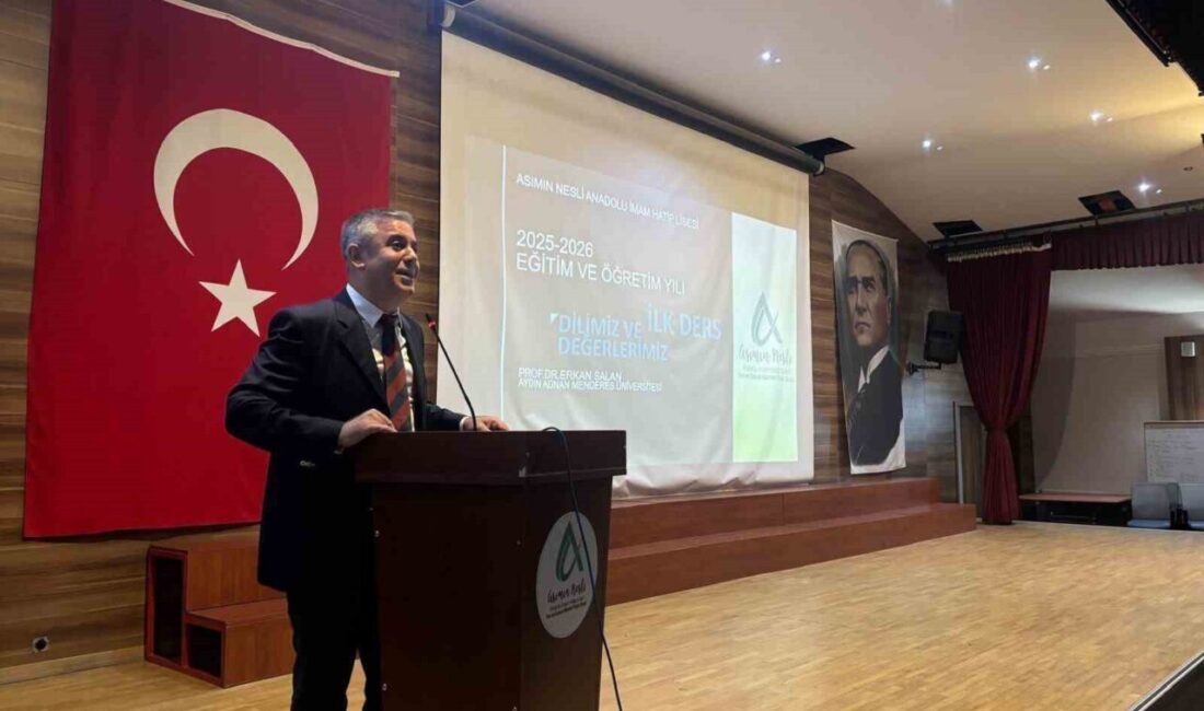 ADÜ Rektör Yardımcısı Prof. Dr. Erkan Salan, 2025-2026 eğitim-öğretim yılının