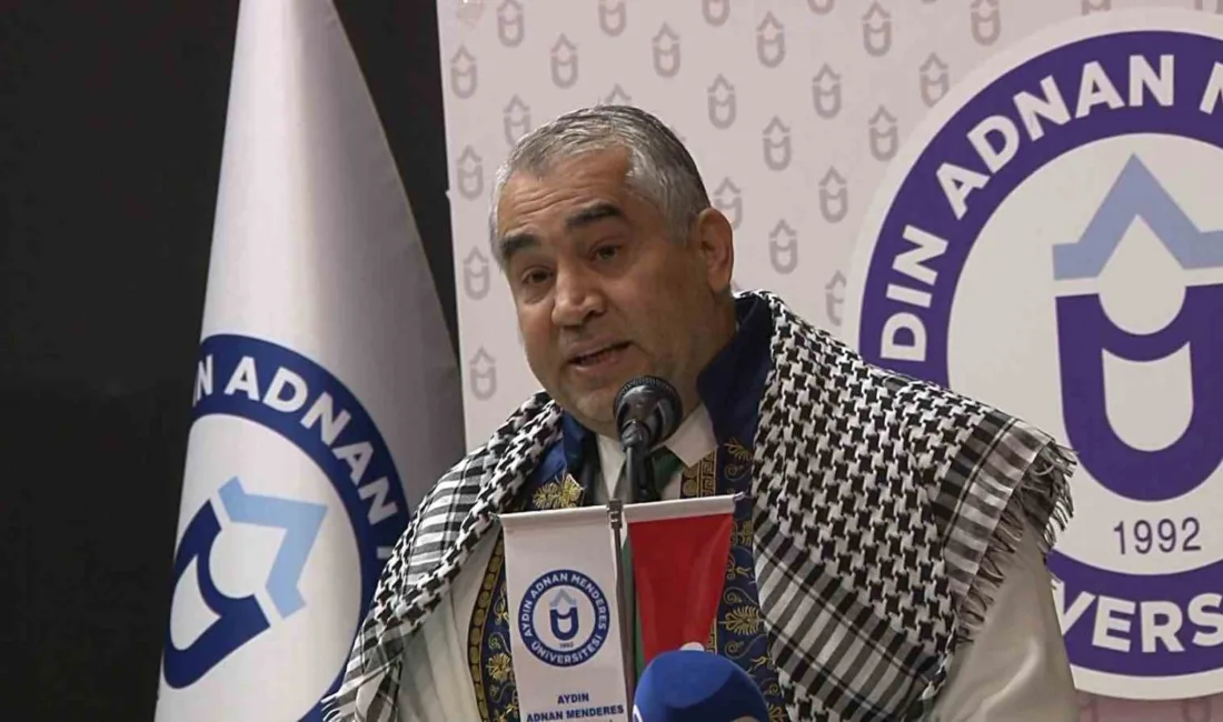 Aydın Adnan Menderes Üniversitesi 2025-2026 Akademik Yılı ilk dersi ’Filistin’