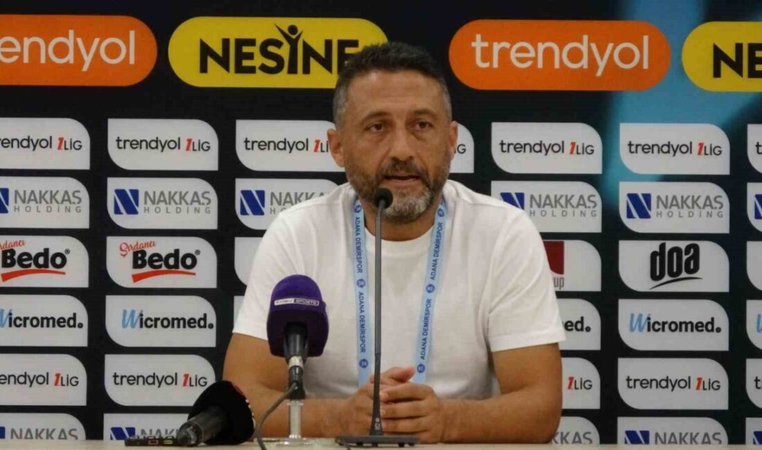Adana Demirspor Yardımcı Antrenörü Afan Koçak, Erzurumspor FK maçının ardından