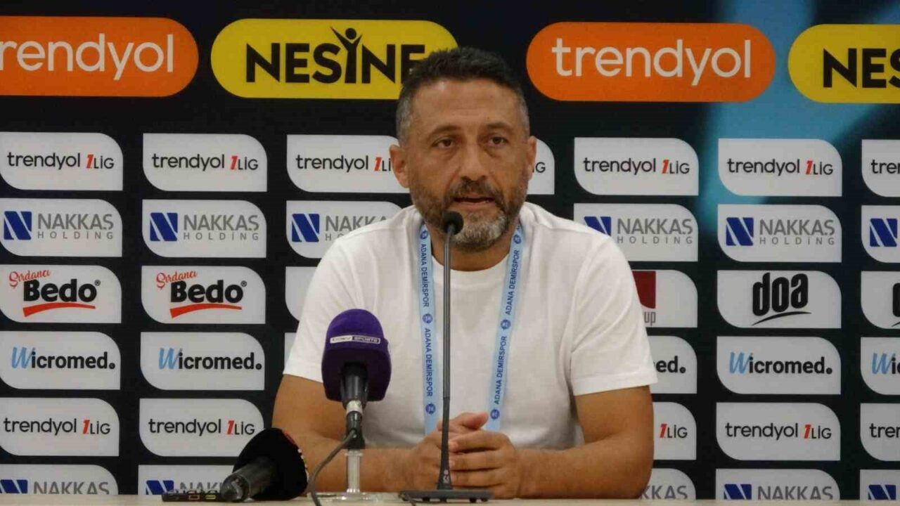 Adana Demirspor Yardımcı Antrenörü Afan Koçak, Erzurumspor FK maçının ardından