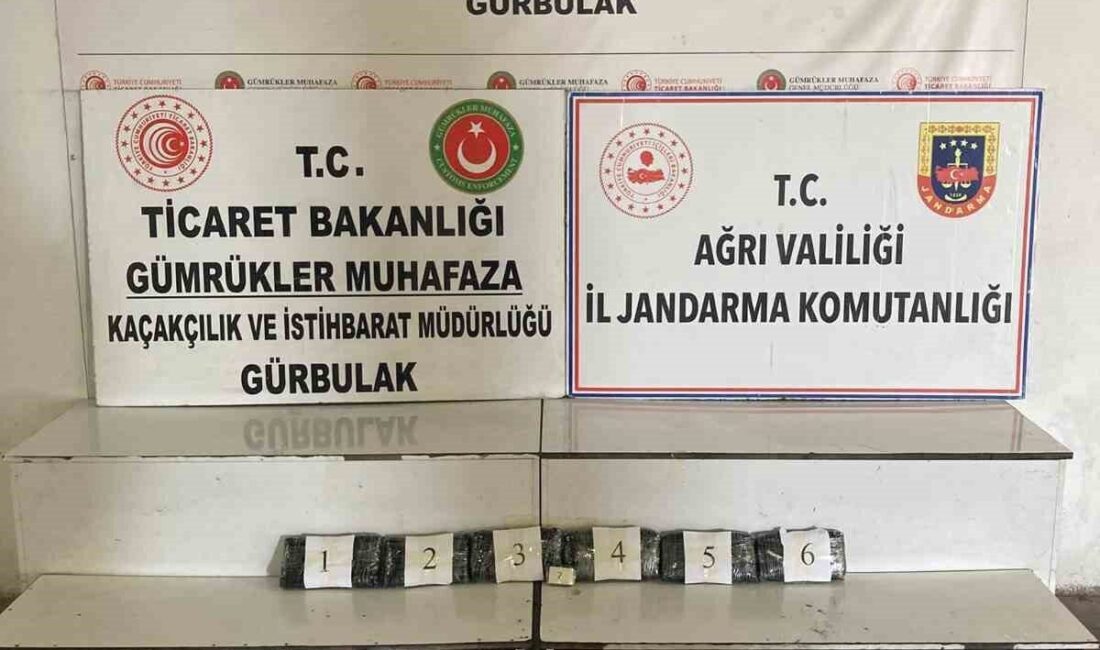Ağrı’nın Doğubayazıt ilçesindeki Gürbulak Gümrük Kapısı’nda düzenlenen operasyonda, bir tırın