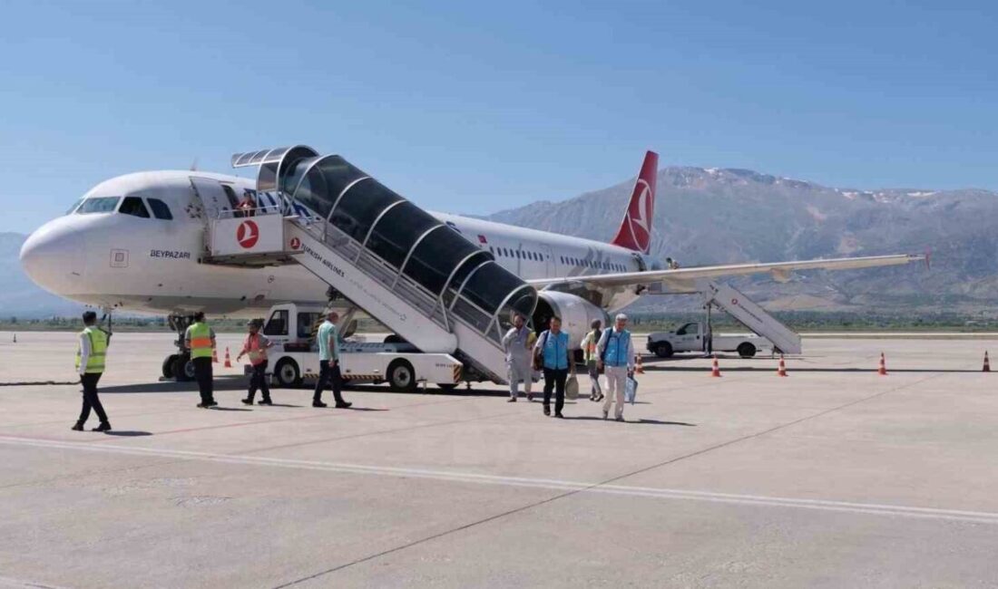 Erzincan Yıldırım Akbulut Havalimanı’nın 2025 yılı Ağustos ayına ait hava