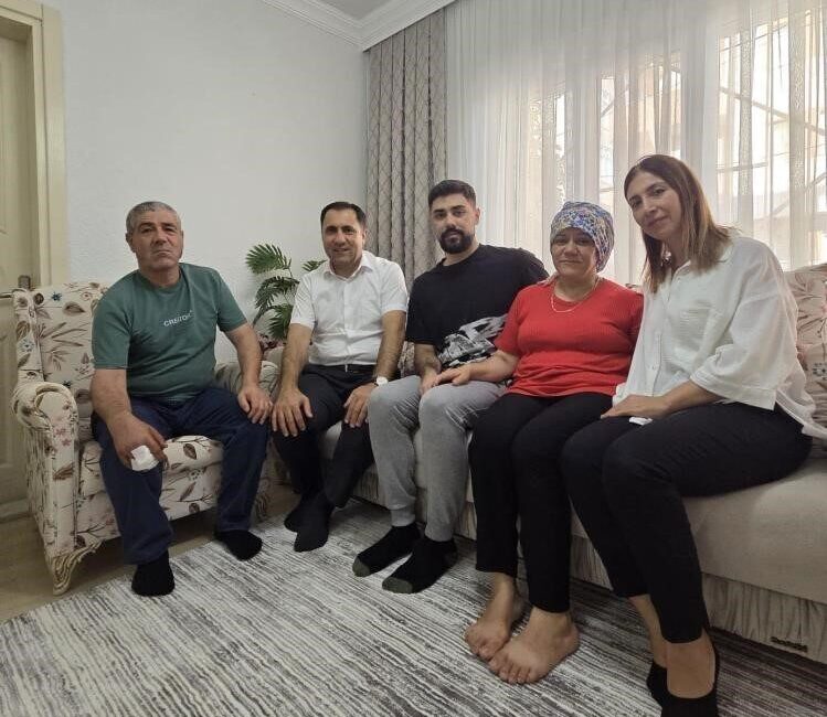 Bilecik Aile ve Sosyal Hizmetler İl Müdürlüğü görevlileri, Mardin’de gazi