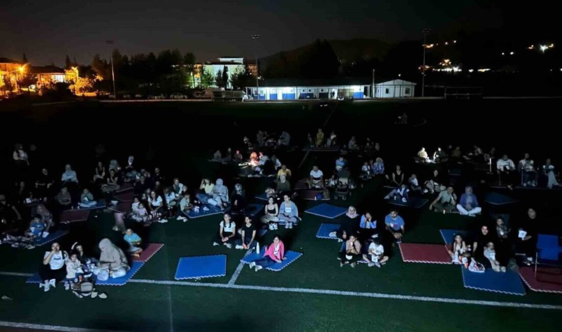 Adıyaman’ın Gölbaşı ilçesinde, “Aile Yılı” etkinlikleri kapsamında anlamlı bir sinema