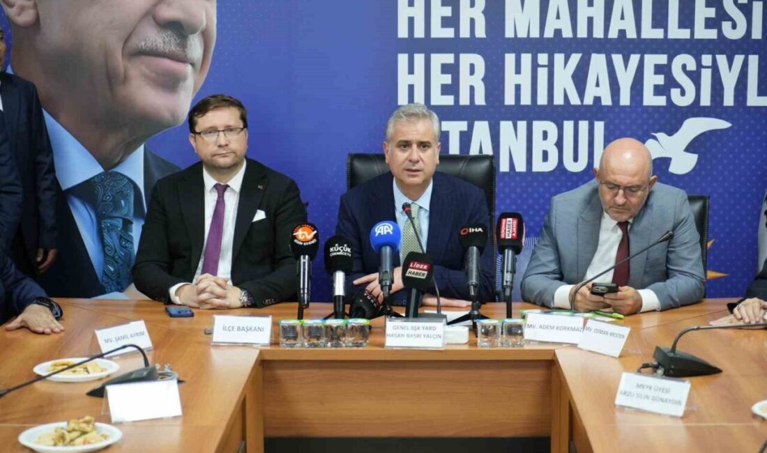 AK Parti Genel Başkan Yardımcısı Hasan Basri Yalçın, “CHP şu