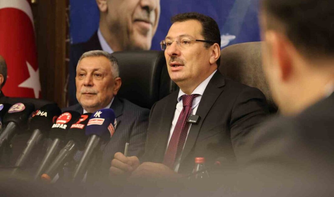 Türkiye Yüzyılı Buluşmaları kapsamında Elazığ’da düzenlenen toplantıda konuşan AK Parti