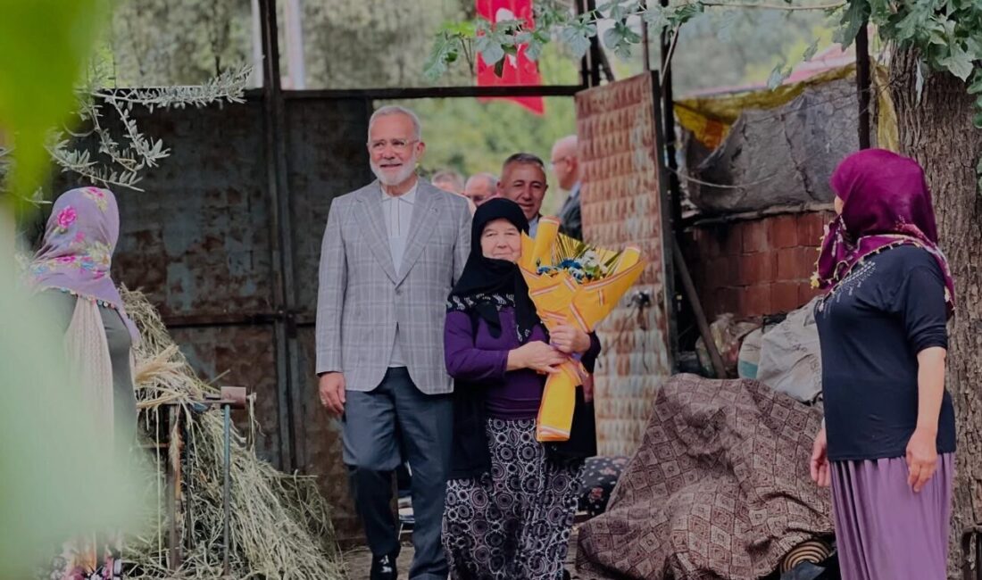 AK Parti heyeti, Alpagut köyünde yaşayan aziz şehit Necdet Ayhan’ın