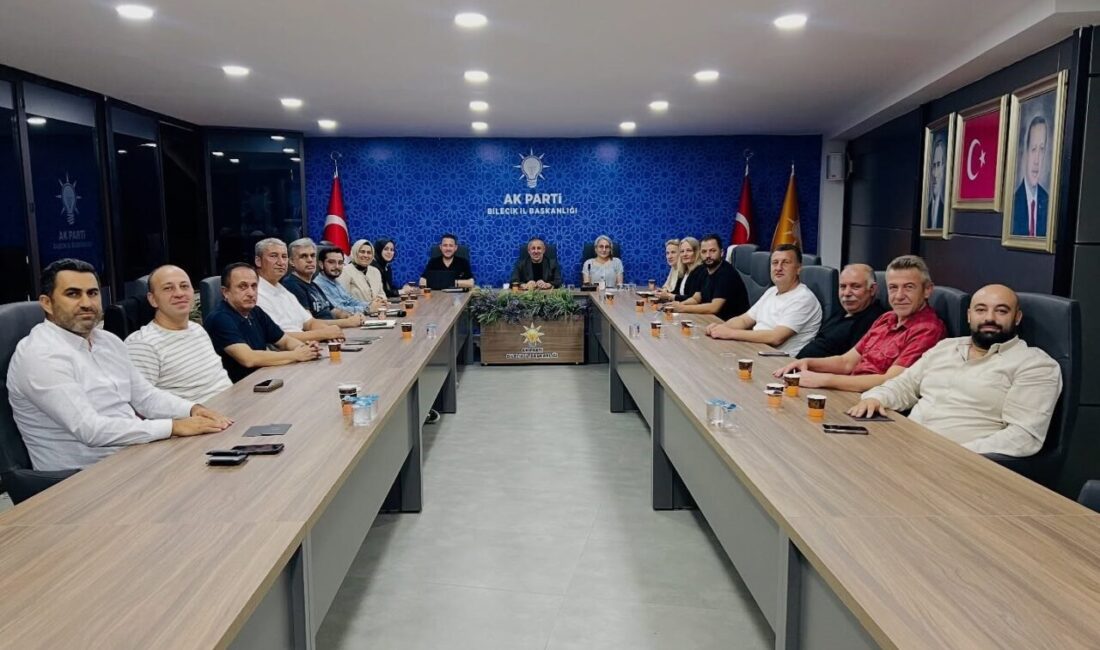 AK Parti Bilecik İl Başkanlığı, İl Yürütme Kurulu toplantısını birim