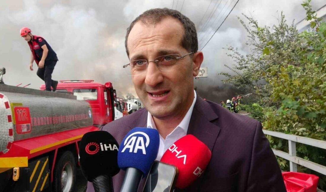 Trabzon’un Akçaabat ilçesi Belediye Başkanı Osman Nuri Ekim, Darıca mahallesinde