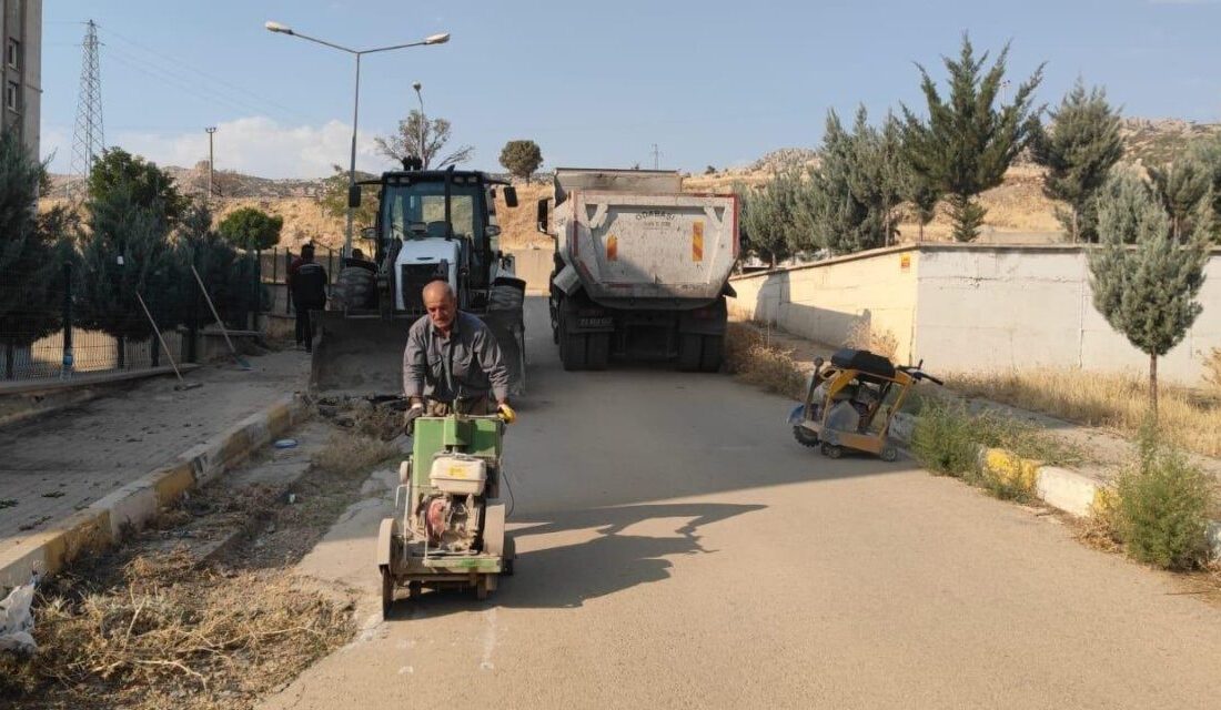Şırnak merkez okullar bölgesinde AKMERCAN doğalgaz firması tarafından çekilen doğalgaz