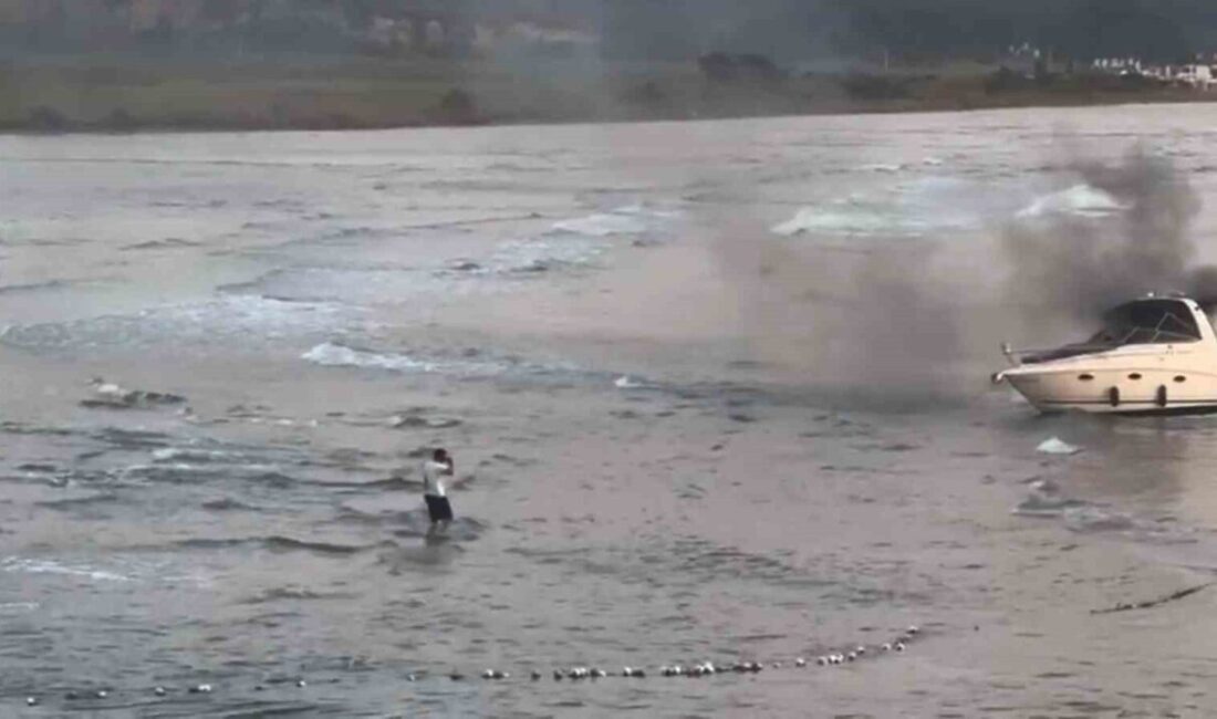 Muğla’nın dünyaca ünlü Sakinkent unvanlı Akyaka Mahallesi’nde denizde bulunan bir