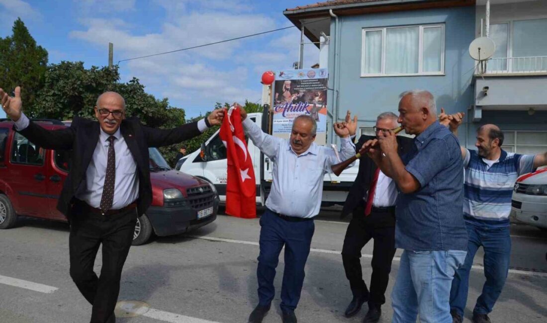 Samsun’un Alaçam ilçesinde Ahilik Haftası, 300 araçlık konvoy, halaylar, tiyatral