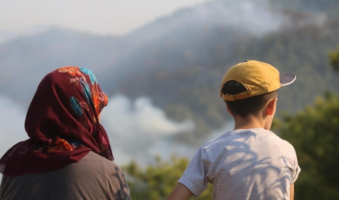 Alanya Kaymakamı Öztürk, Yaylakonak ve Şıhlar mahallelerinde söndürme çalışmalarının sürdürdüğünü