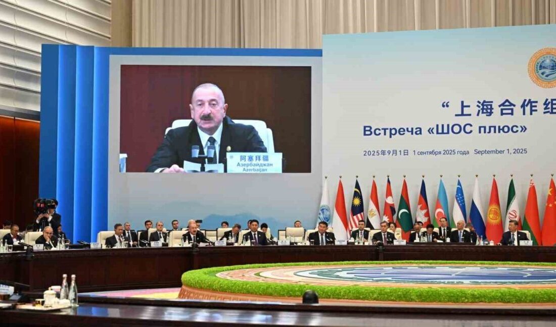 Azerbaycan Cumhurbaşkanı İlham Aliyev, Çin’in Tianjin kentinde gerçekleştirilen 25. Şanghay