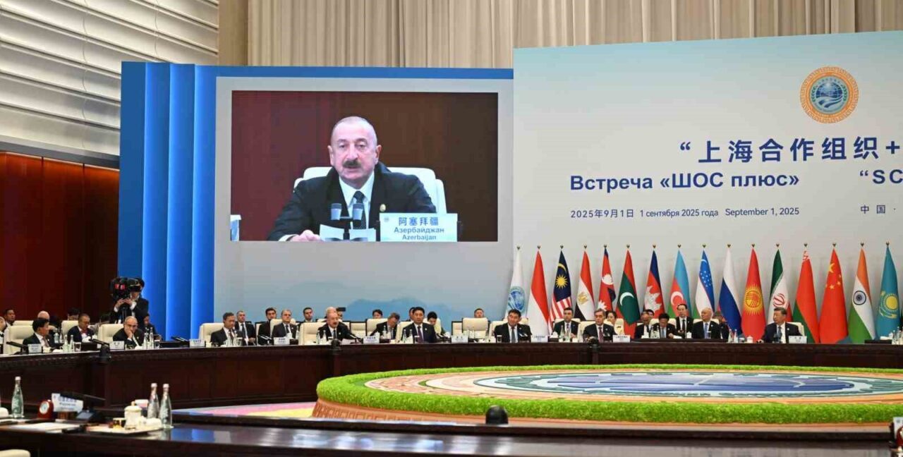 Azerbaycan Cumhurbaşkanı İlham Aliyev, Çin’in Tianjin kentinde gerçekleştirilen 25. Şanghay