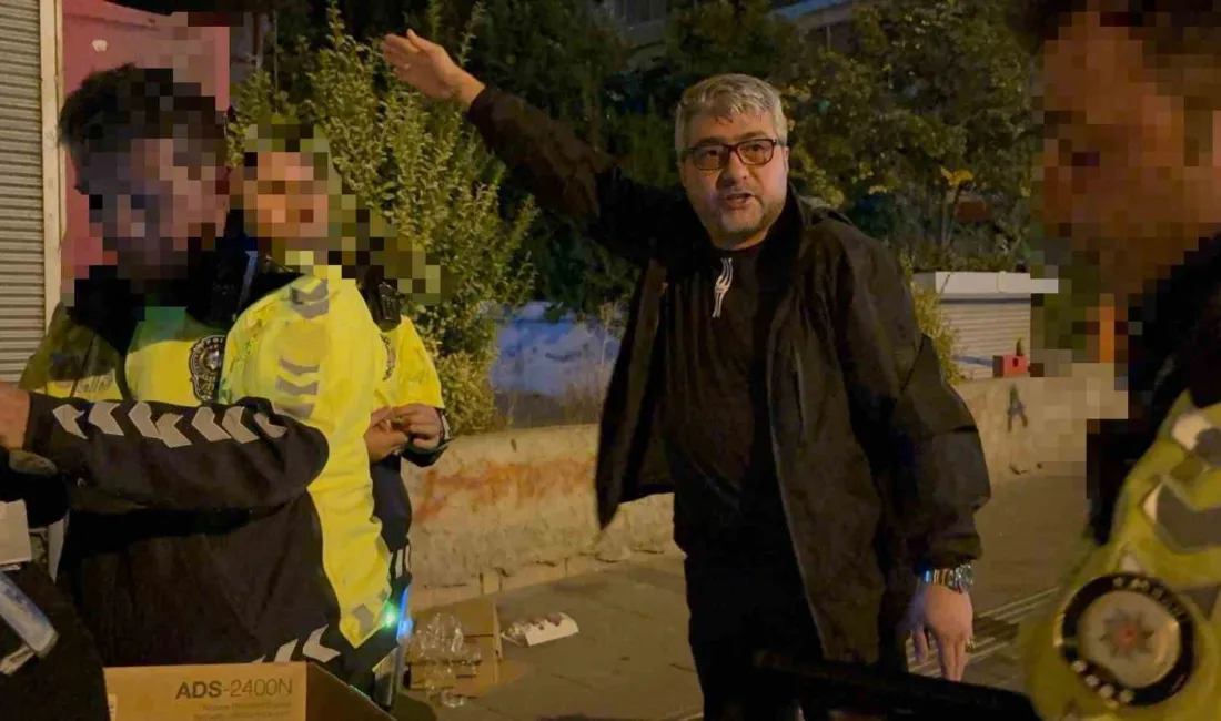 Kayseri’de alkol alarak trafiğe çıkan ve şoför olduğunu iddia eden