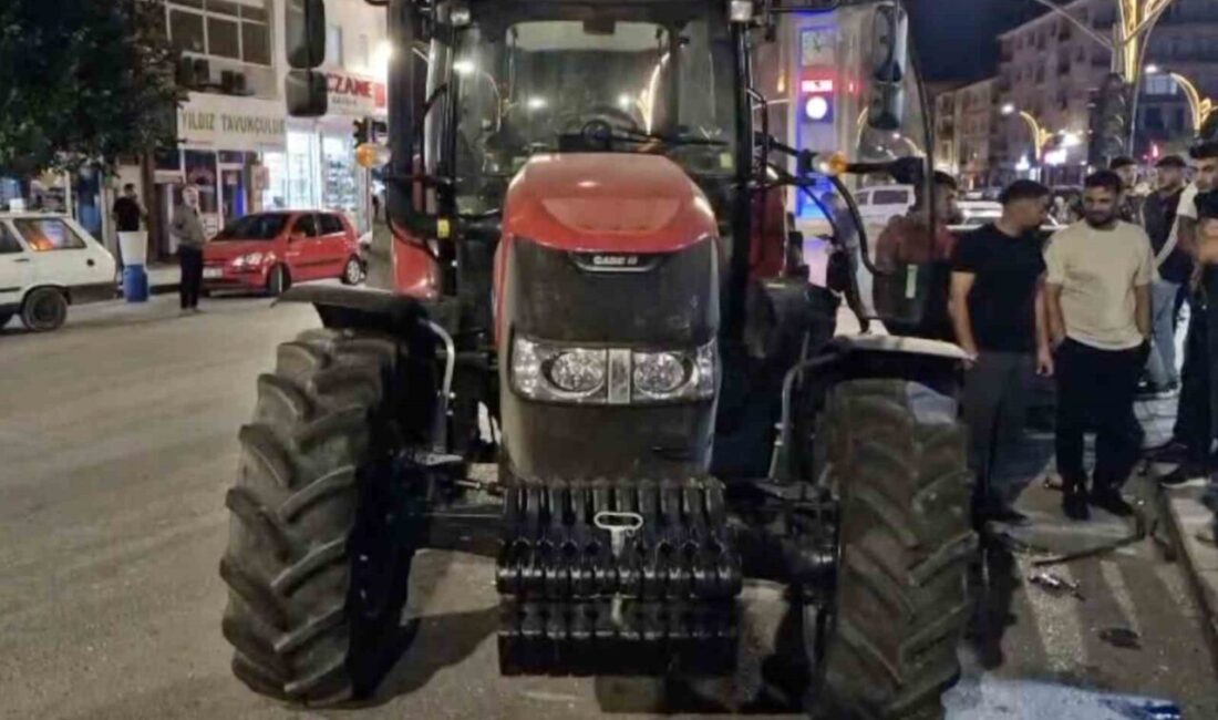 Çorum’da 1.76 promil alkollü olduğu tespit edilen traktör sürücüsü, 3