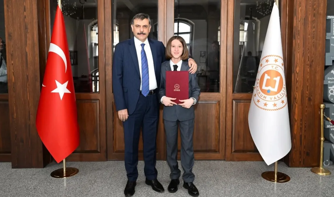 Alperen’in gönlünde yeşeren “hafız bir vali olma” hayali, anlamlı bir