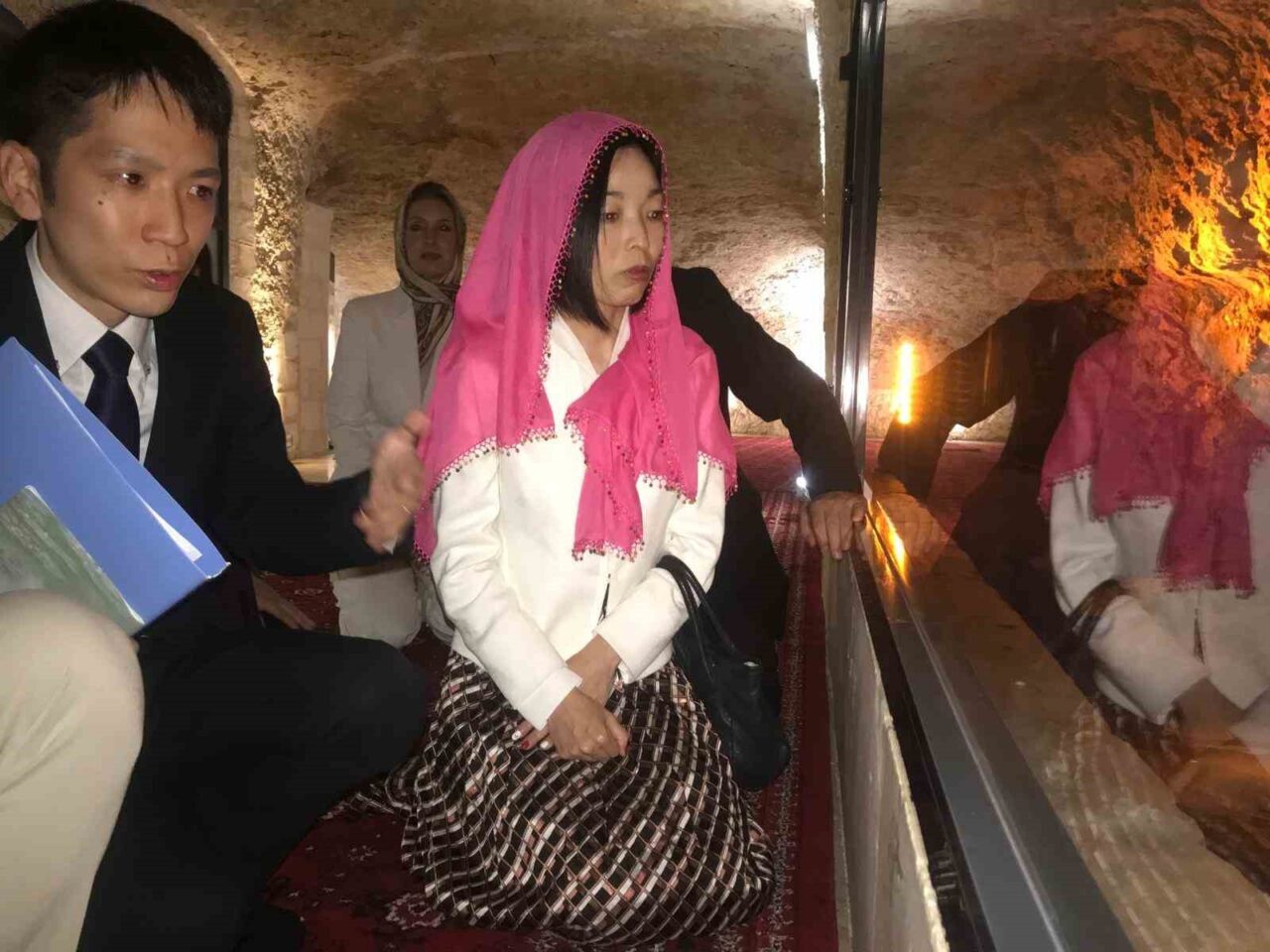 Şanlıurfa’ya gelen Japonya Altes Prensesi Akiko Mikasa, sabah erken saatlerde