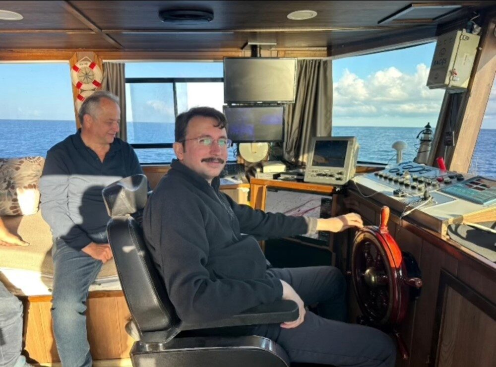 Amasra Kaymakamı Muhammed Çetin ve Amasra İlçe Tarım Müdürü Hakan