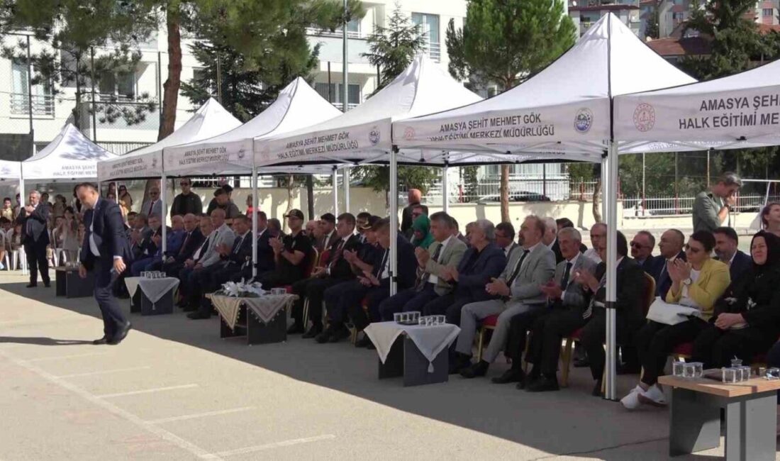 Amasya’da İlköğretim Haftası açılış töreninde kürsüye çıkan CHP’li Belediye Başkanı