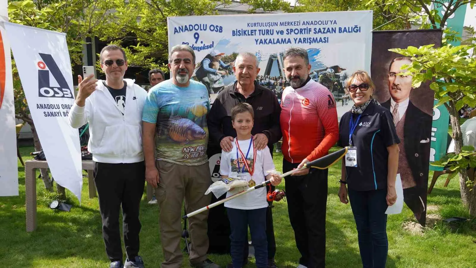 Anadolu Organize Sanayi Bölgesi ’9. Geleneksel Sportif Sazan Balığı Yakalama