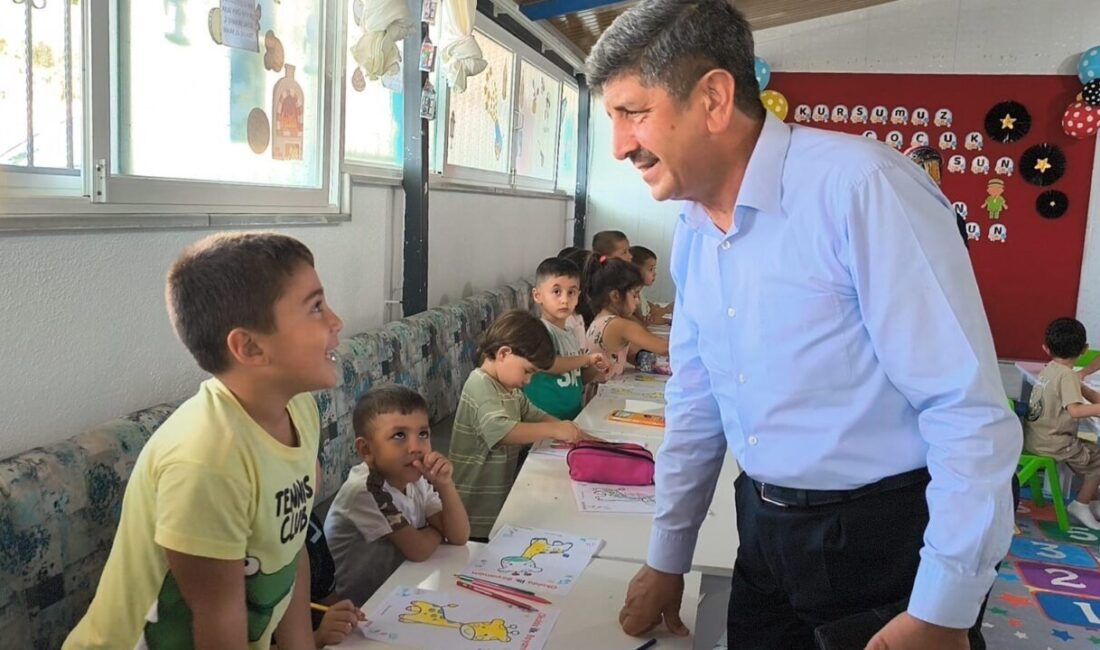 Mersin’in Anamur ilçesinde İlçe Müftülüğüne bağlı 4-6 yaş Kur’an kurslarında