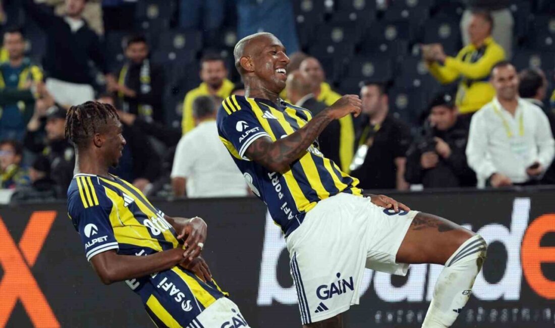 Fenerbahçe’nin Brezilyalı forveti Anderson Talisca, Antalyaspor filelerini havalandırarak, ligdeki 2.
