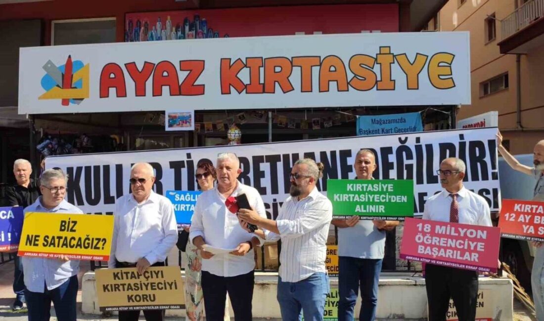 Ankara Kitap ve Kırtasiyeciler Oda Başkanı Müslüm Küçükarzuman: “Kırtasiye ve