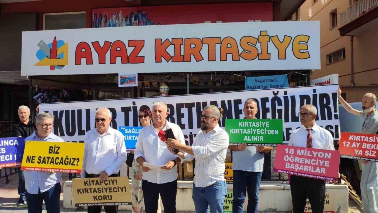 Ankara Kitap ve Kırtasiyeciler Oda Başkanı Müslüm Küçükarzuman: “Kırtasiye ve