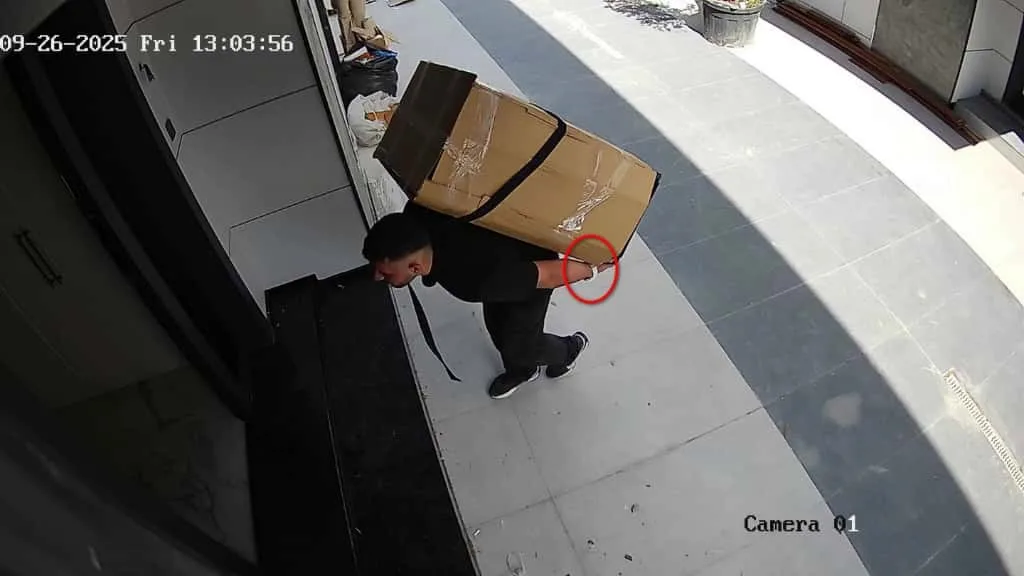 Ankara’nın Çankaya ilçesinde bir villadan 40 kilogramlık çelik kasa çalan