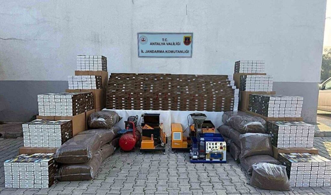 Antalya İl Jandarma Komutanlığı ekiplerince Kemer ve Konyaaltı ilçelerinde düzenlenen