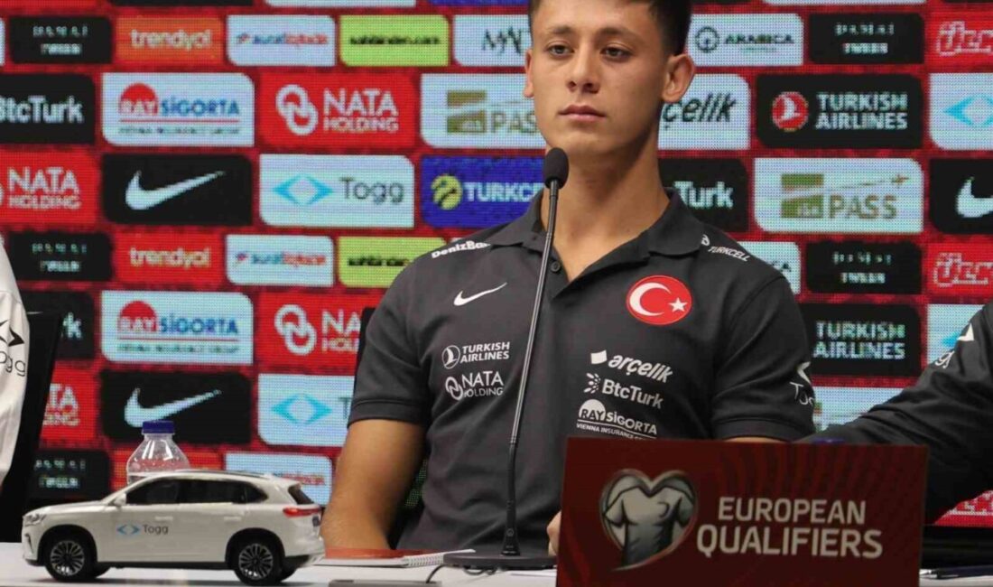 A Milli Futbol Takımı futbolcularından Arda Güler, İspanya maçı öncesi