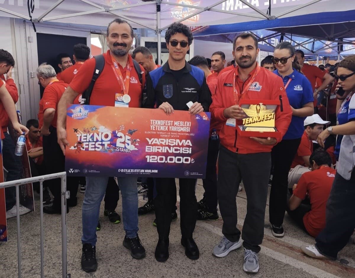 Aşkaleli Arif Ünver, TEKNOFEST İstanbul 2025 kapsamında düzenlenen Meslekî Yetenek