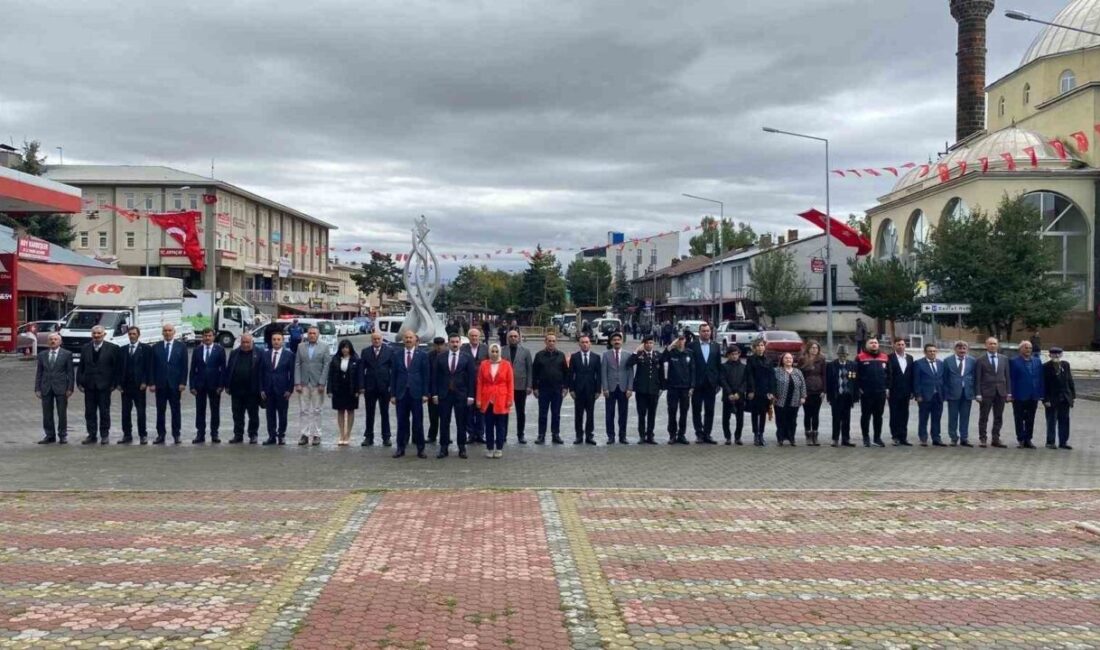 19 Eylül Gaziler Günü dolayısıyla Arpaçay’da tören düzenlendi. Cumhuriyet Caddesi’nde