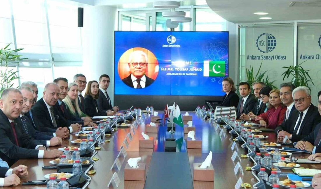 Pakistan’ın Ankara Büyükelçisi Yusuf Cüneyd ve beraberindeki heyeti konuk eden