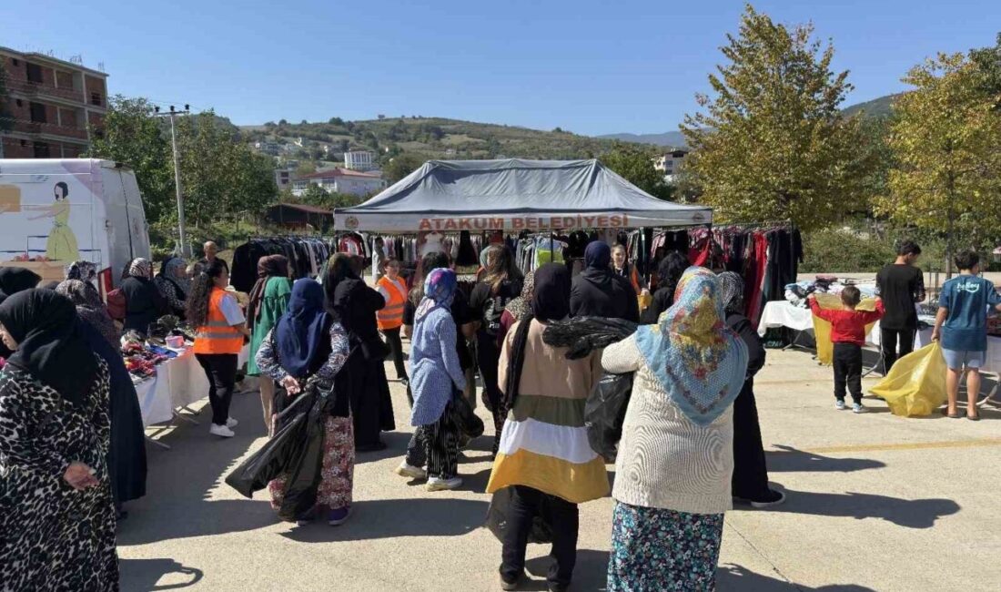 Samsun’un Atakum Belediyesi, gezici mağaza hizmetini bu kez Büyükkolpınar Mahallesi’nde