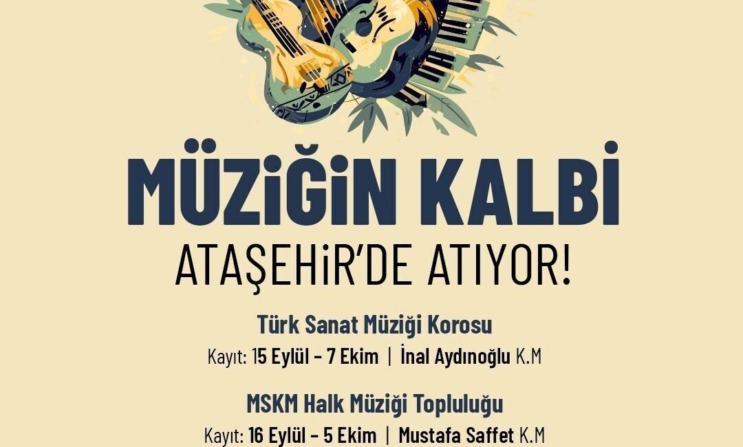 Ataşehir Belediyesi’nde her yıl binlerce kişinin faydalandığı, farklı yaş gruplarına