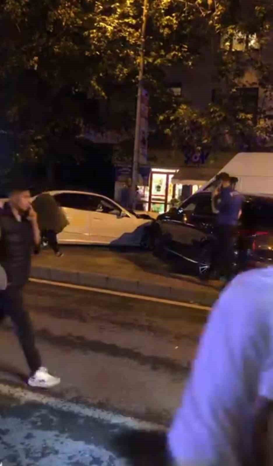 Ataşehir’de alkollü olduğu iddia edilen sürücü, karşı şeride geçerek ters