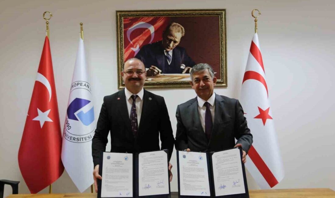 Atatürk Üniversitesi Rektörü Prof. Dr. Ahmet Hacımüftüoğlu, Kuzey Kıbrıs Türk