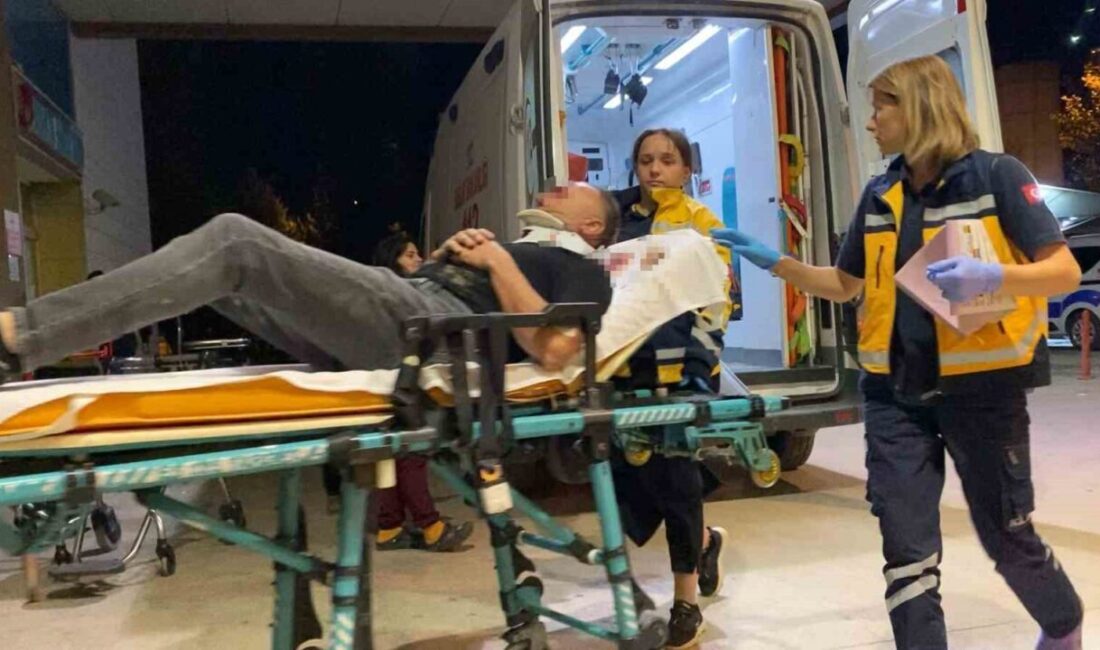 Bursa’nın İnegöl ilçesinde meydana gelen kazada kontrolden çıkan ATV takla